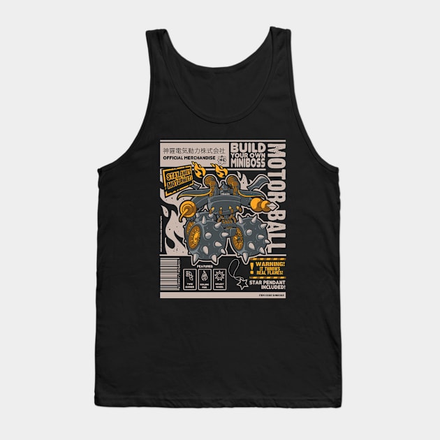 Motorball Tank Top by LetterQ